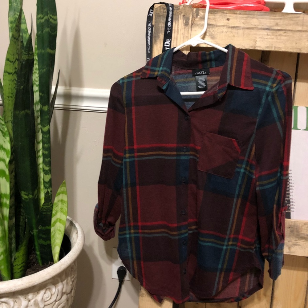 XS lightweight flannel